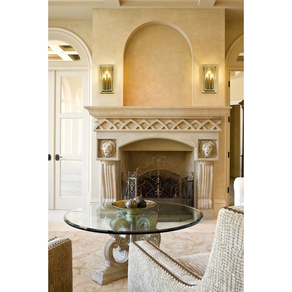 Z-Lite 3 Light Wall Sconce. Picture 6