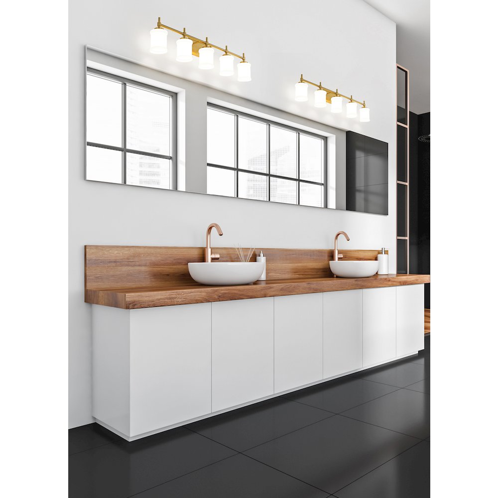 Z-Lite 5 Light Vanity. Picture 7