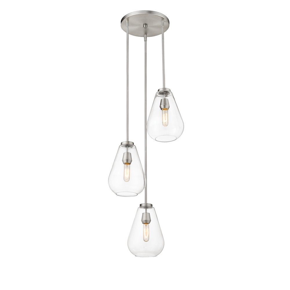 Z-Lite 3 Light Chandelier. Picture 1