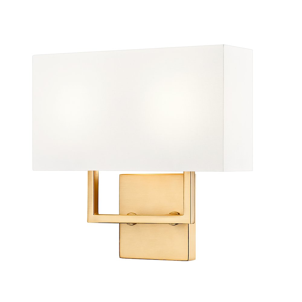 Z-Lite 2 Light Wall Sconce. Picture 1
