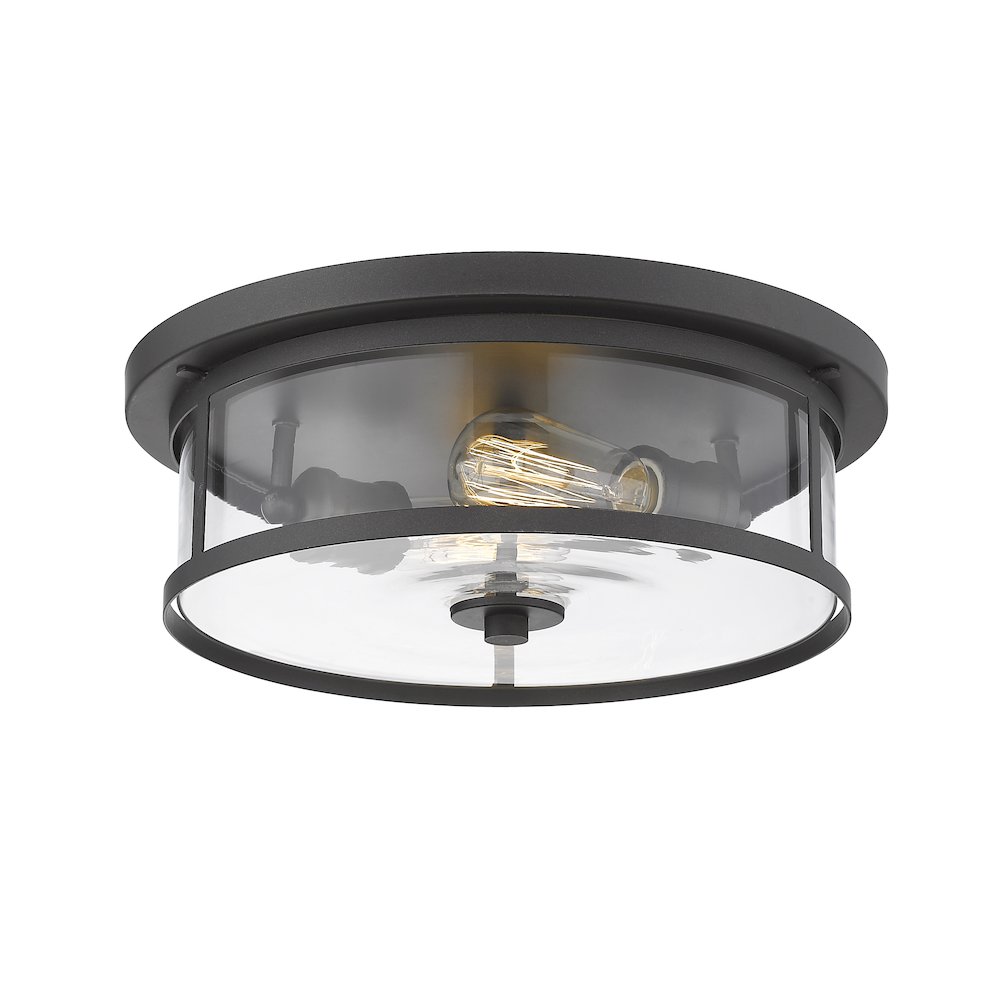 Z-Lite 2 Light Flush Mount. Picture 2