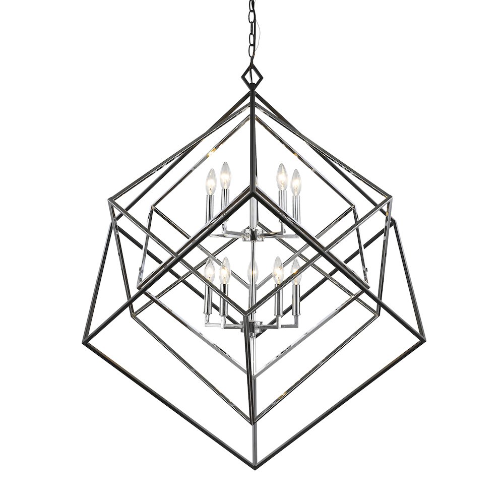Z-Lite 10 Light Chandelier. Picture 1