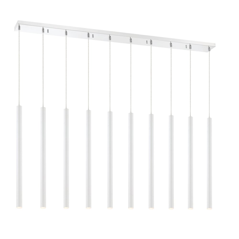 Z-Lite 10 Light Linear Chandelier. Picture 2