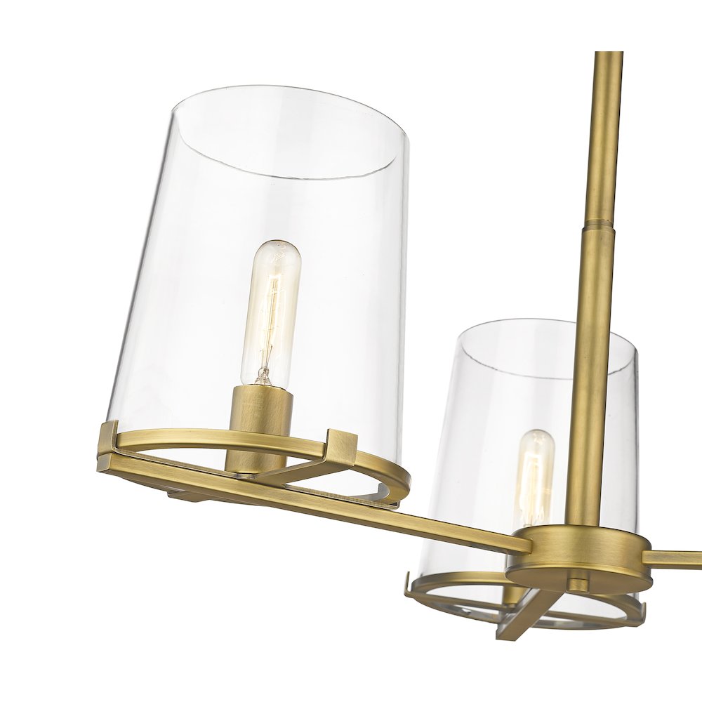 Z-Lite 3 Light Chandelier. Picture 4
