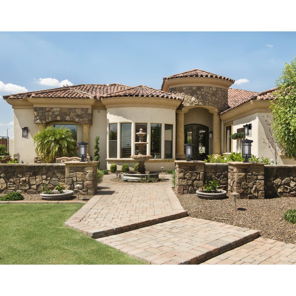 Z-Lite 1 Light Outdoor Pier Mounted Fixture. Picture 6