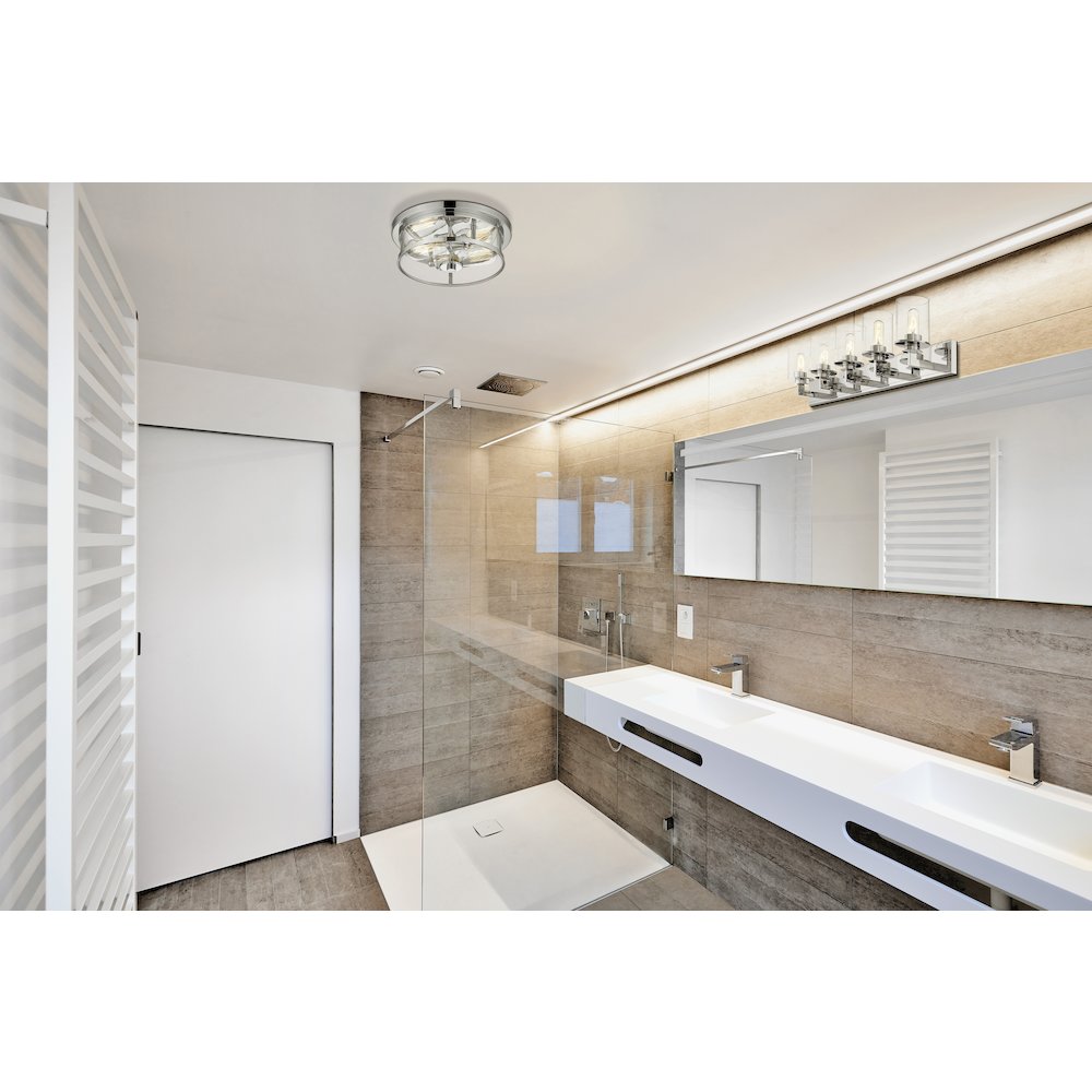 Z-Lite 2 Light Flush Mount. Picture 5