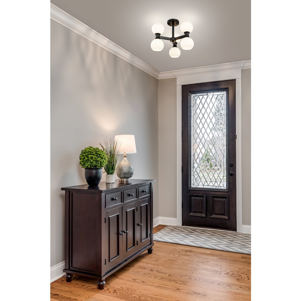 Z-Lite 6 Light Semi Flush Mount. Picture 6