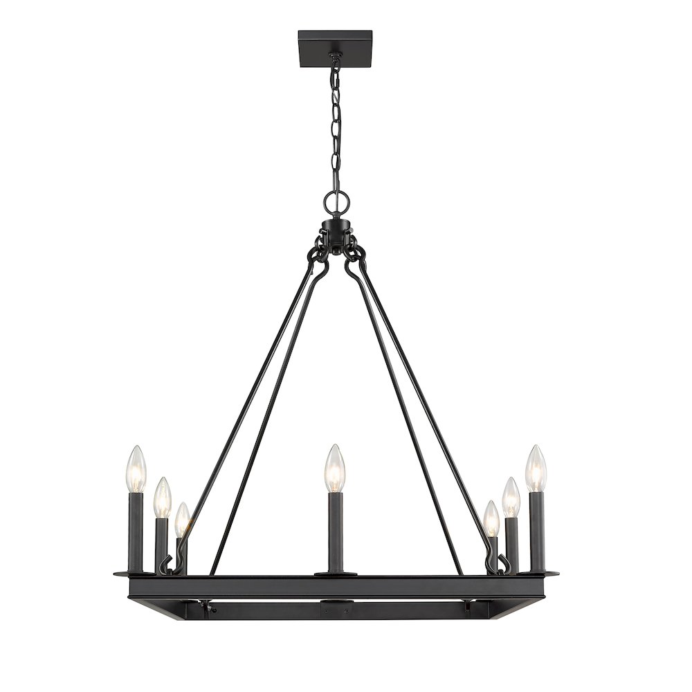 Z-Lite 8 Light Chandelier. Picture 2