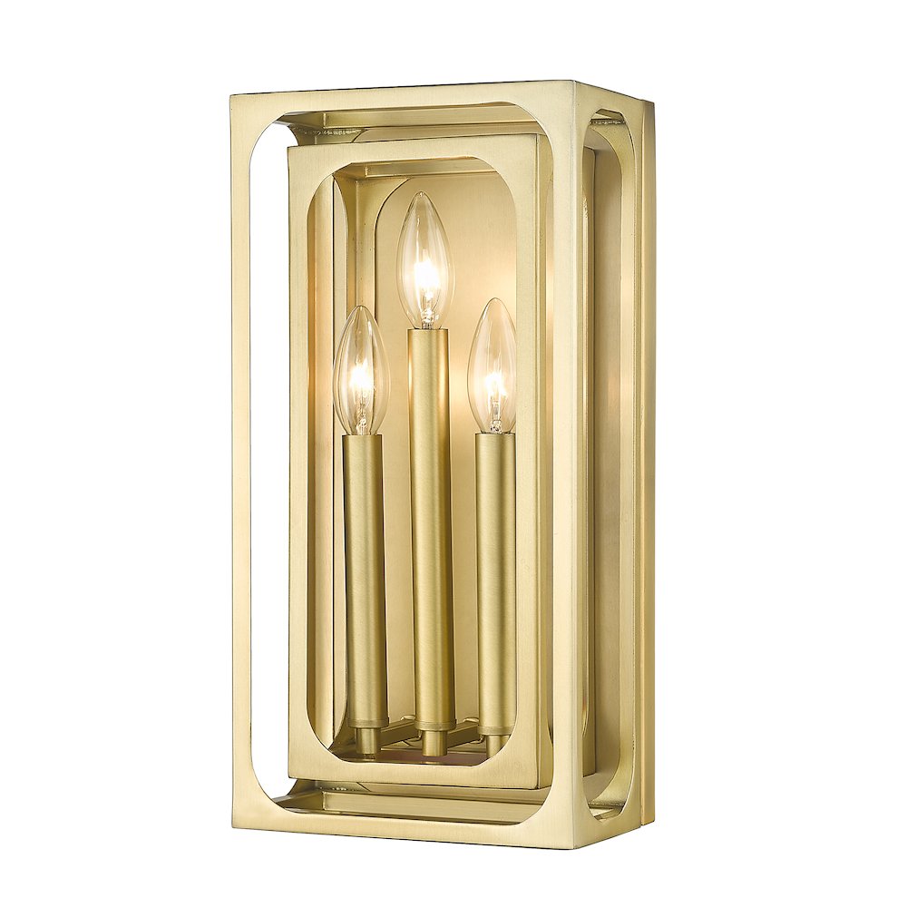 Z-Lite 3 Light Wall Sconce. Picture 1