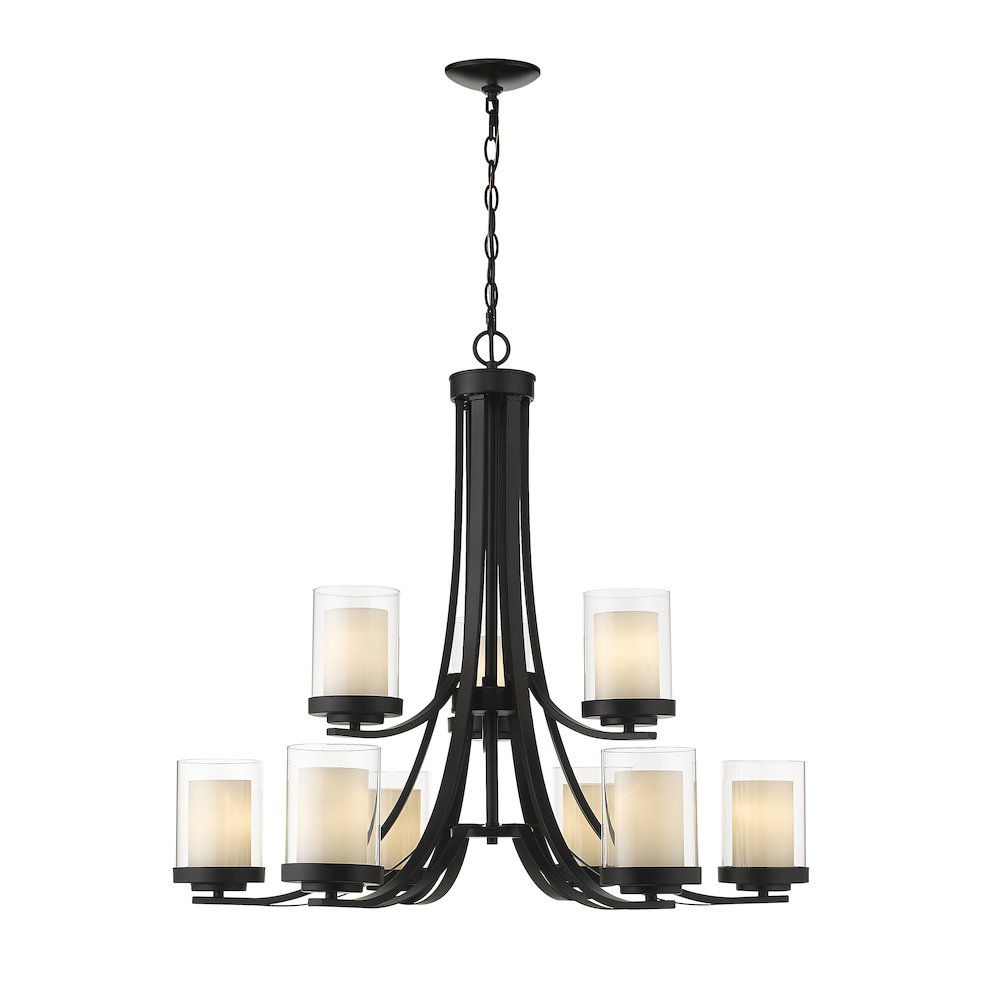 Z-Lite 9 Light Chandelier. Picture 2