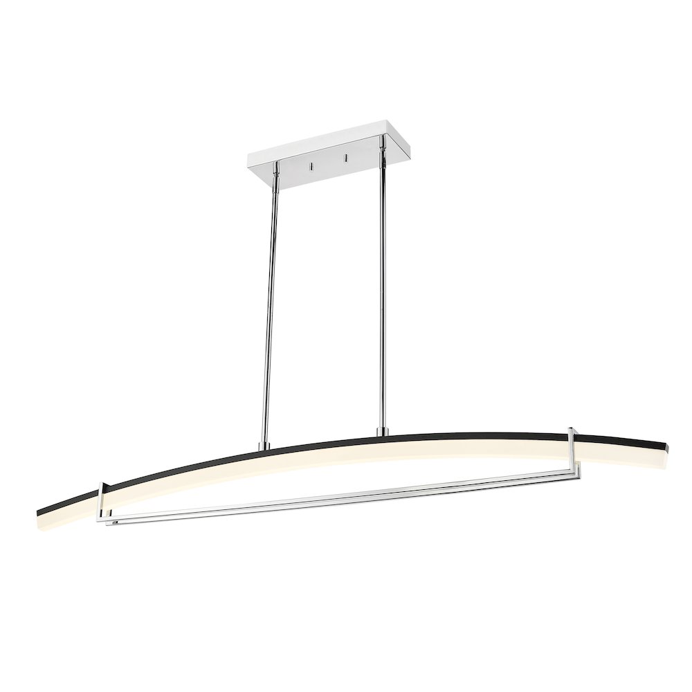 Z-Lite 1 Light Linear Chandelier. Picture 3