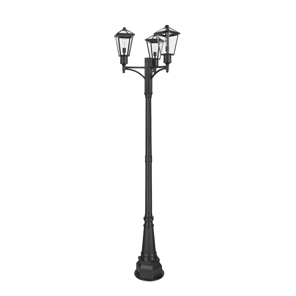 Z-Lite 1 Light Outdoor Post Mount Fixture. Picture 5