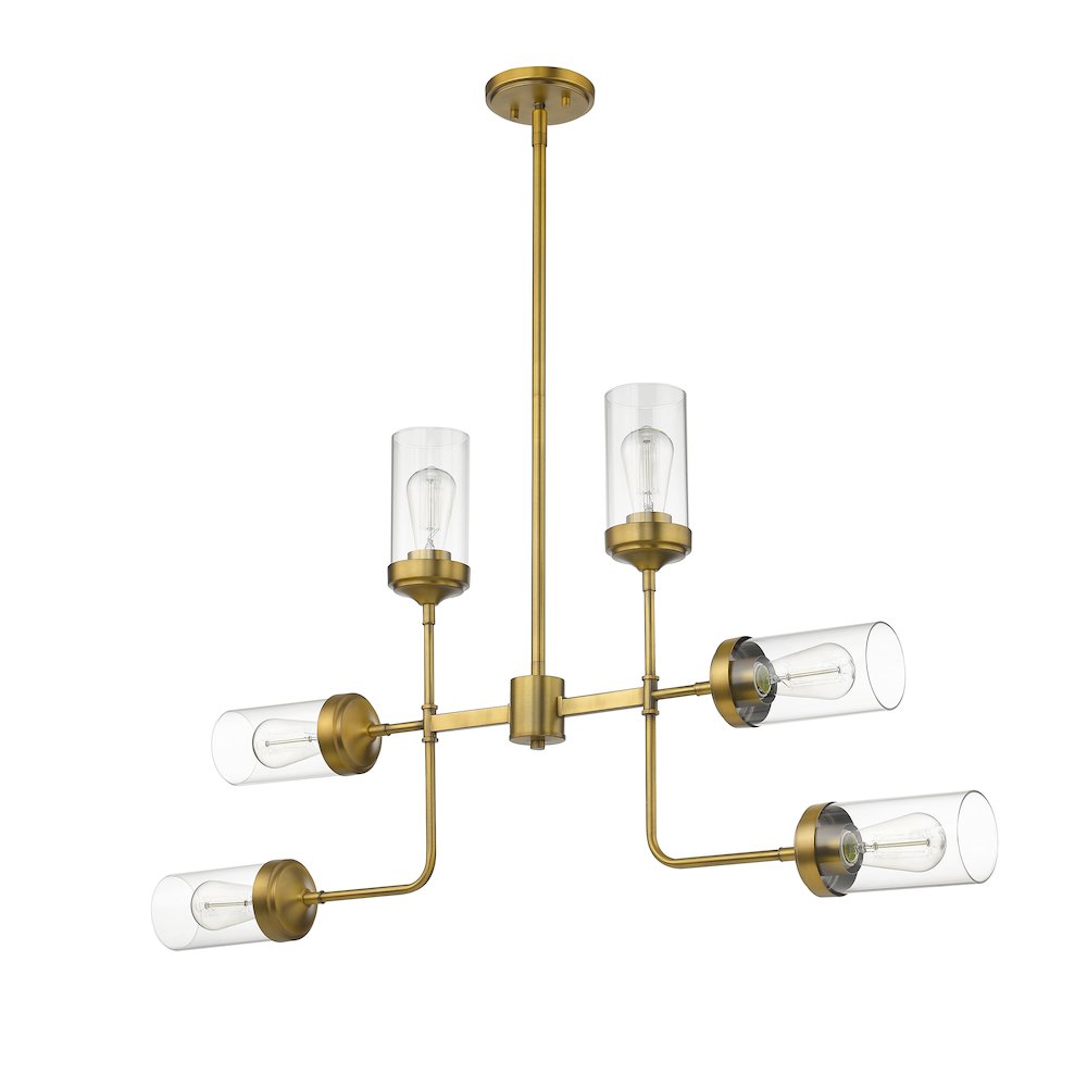 Z-Lite 6 Light Chandelier. Picture 5