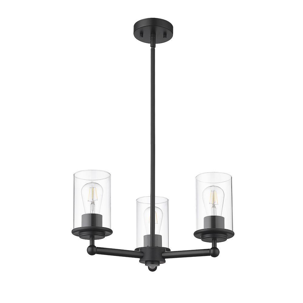 Z-Lite 3 Light Chandelier. Picture 5