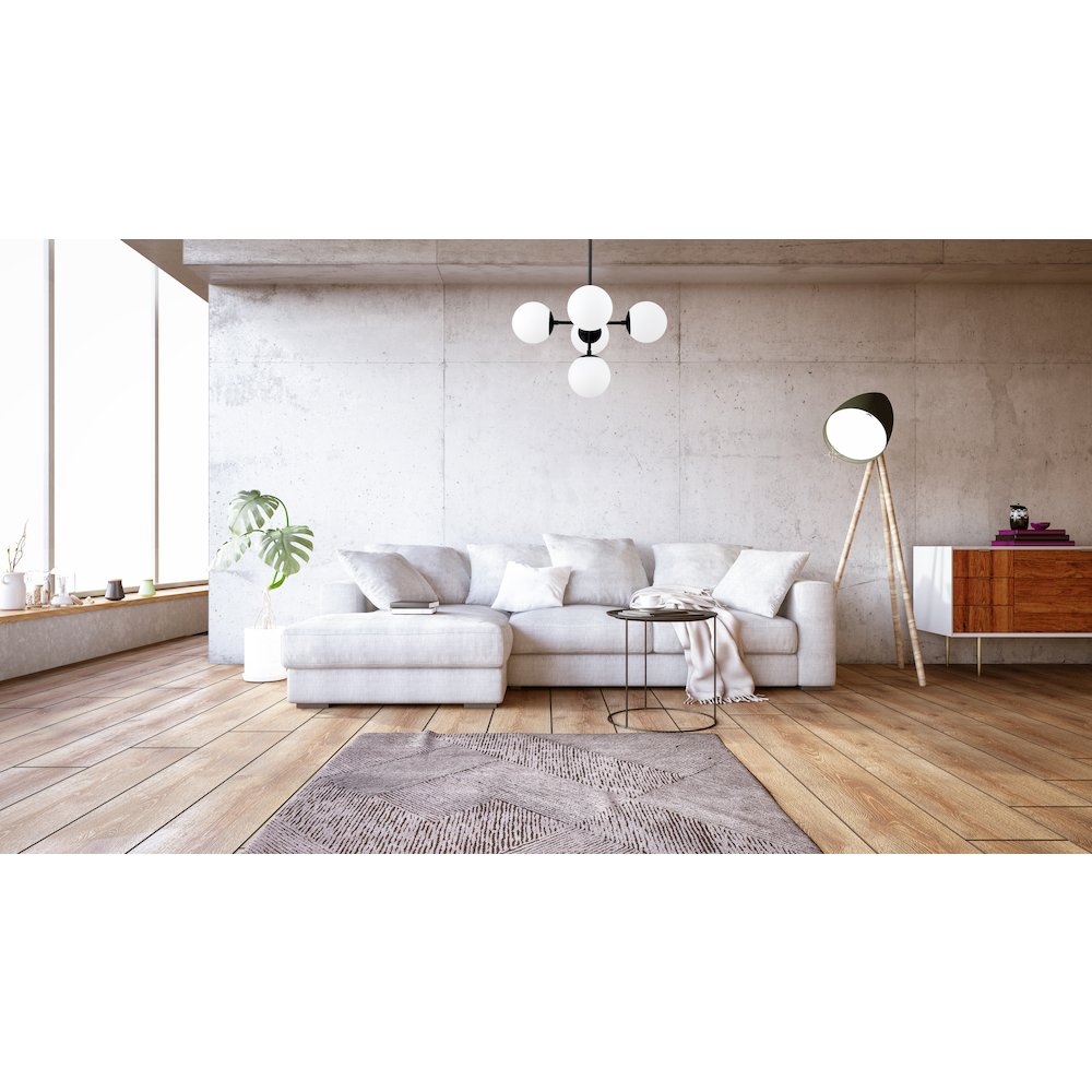 Z-Lite 5 Light Pendant. Picture 7