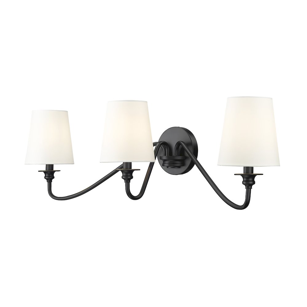 Z-Lite 3 Light Wall Sconce. Picture 1