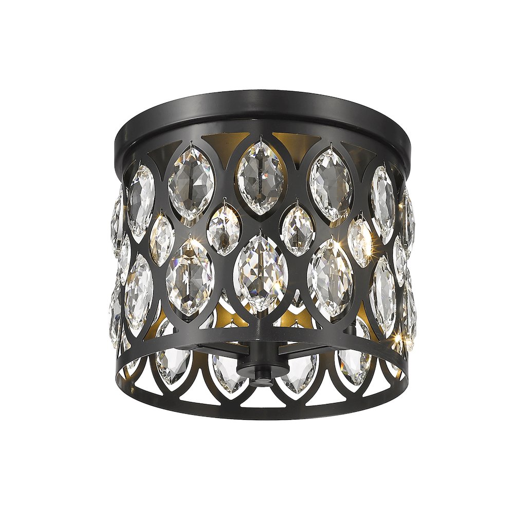 Z-Lite 3 Light Flush Mount. Picture 3