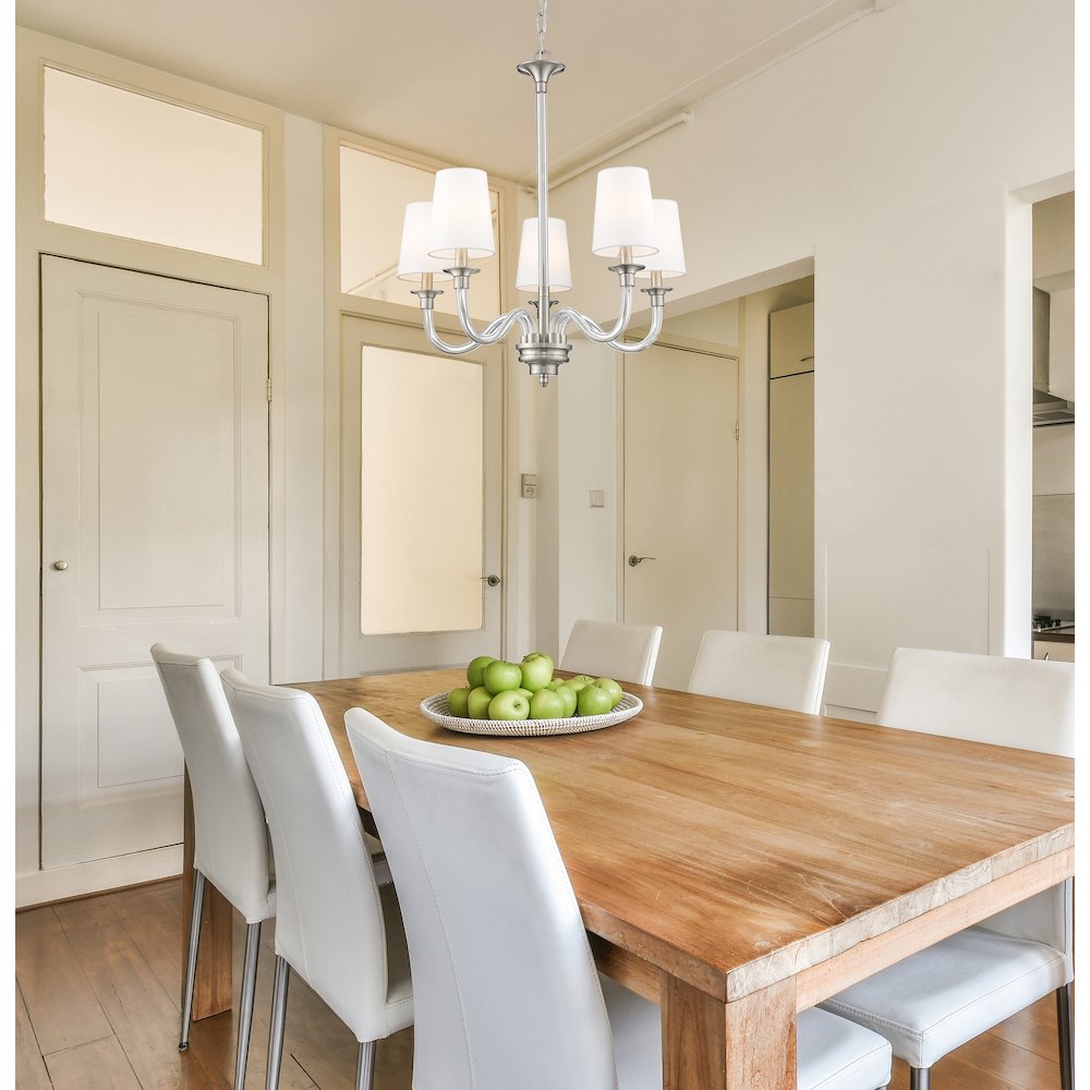 Z-Lite 5 Light Chandelier. Picture 6