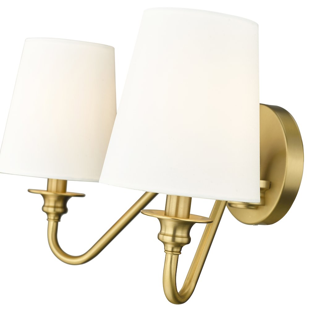 Z-Lite 2 Light Wall Sconce. Picture 4