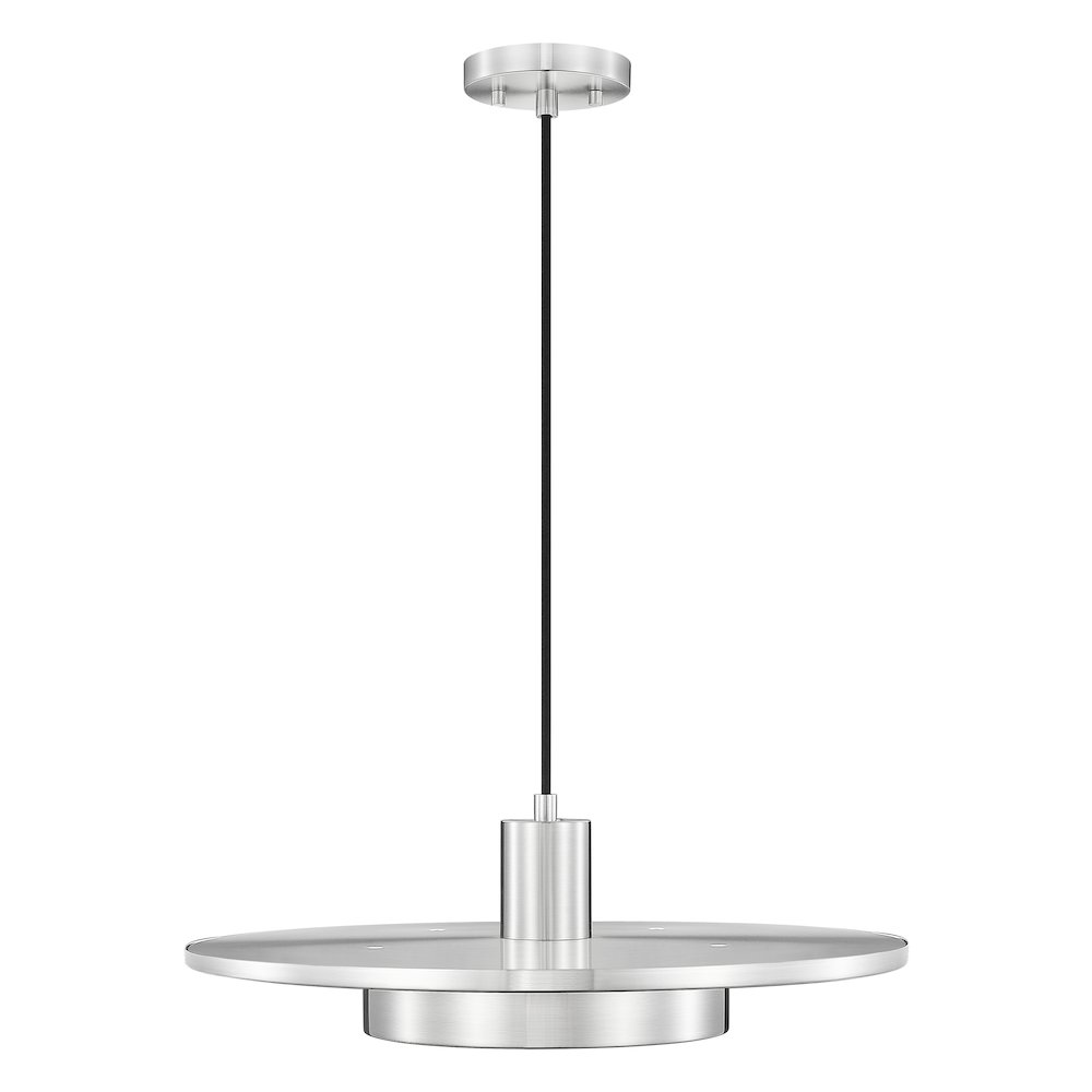 Z-Lite 1 Light Pendant, Brushed Nickel. Picture 2