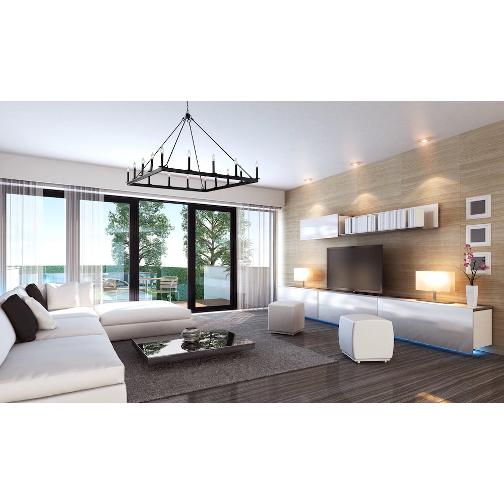 Z-Lite 16 Light Chandelier. Picture 6