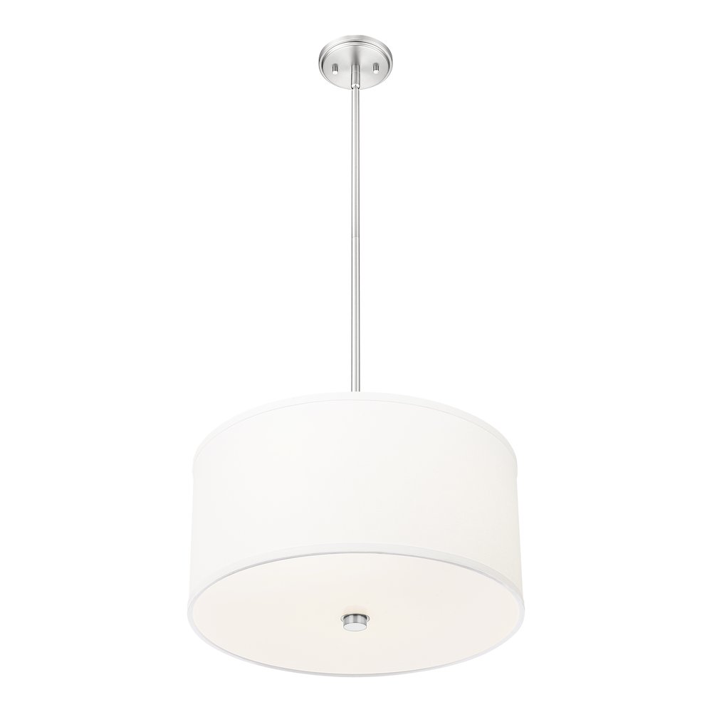 Z-Lite 1 Light Pendant, Brushed Nickel. Picture 3