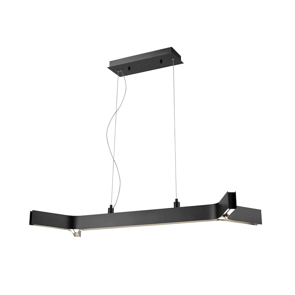 Z-Lite 1 Light Linear Chandelier. Picture 1