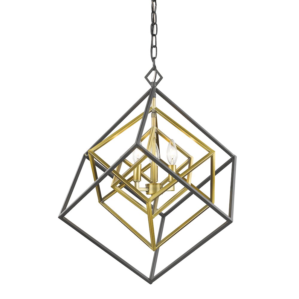 Z-Lite 3 Light Chandelier. Picture 3
