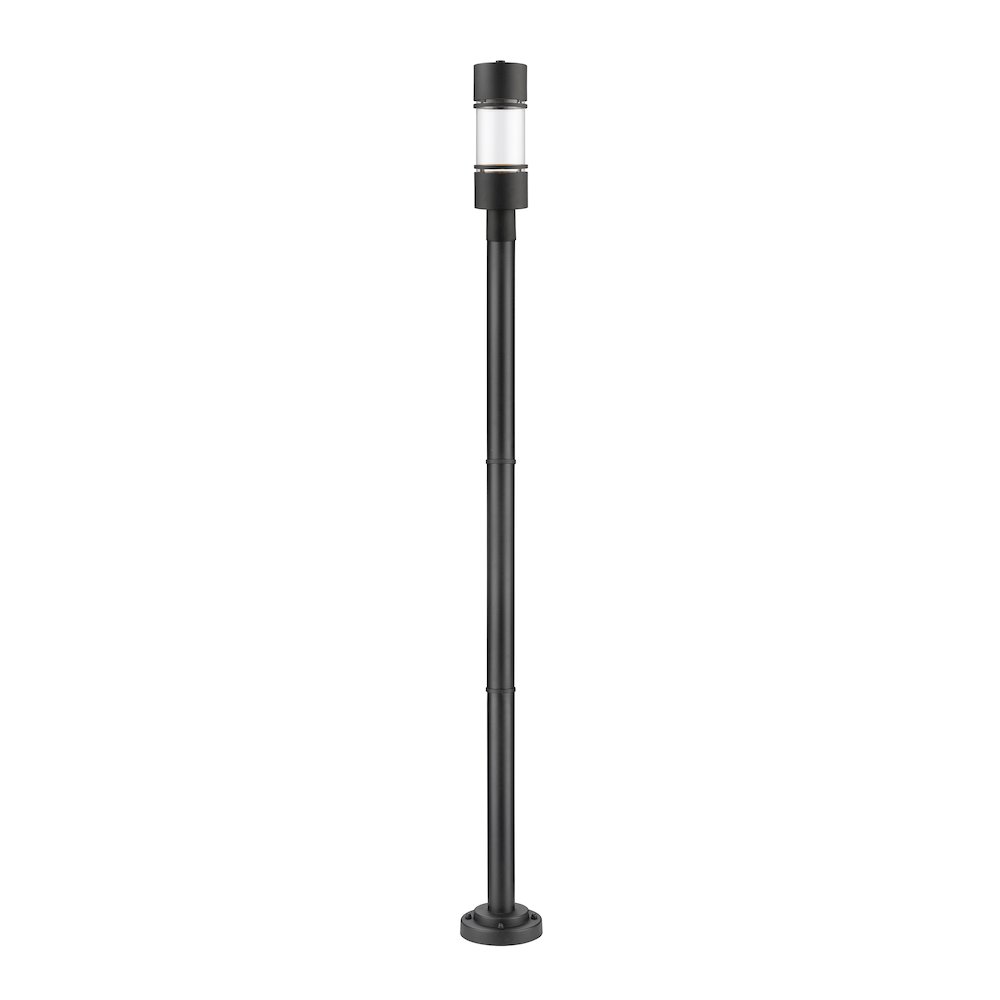 Z-Lite 1 Light Outdoor Post Mounted Fixture. Picture 1