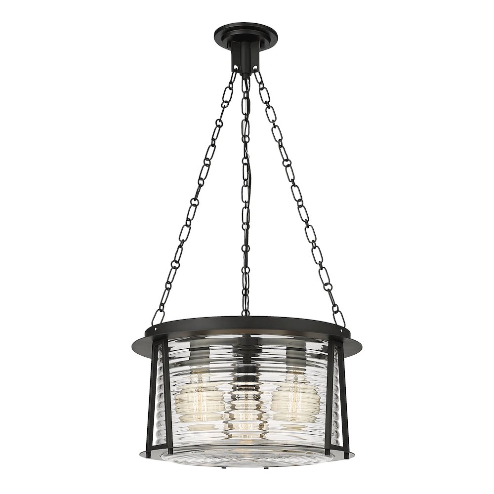 Z-Lite 3 Light Pendant. Picture 3