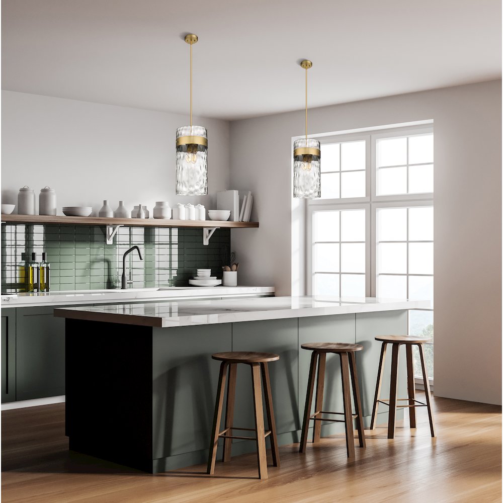 Z-Lite 4 Light Pendant. Picture 6
