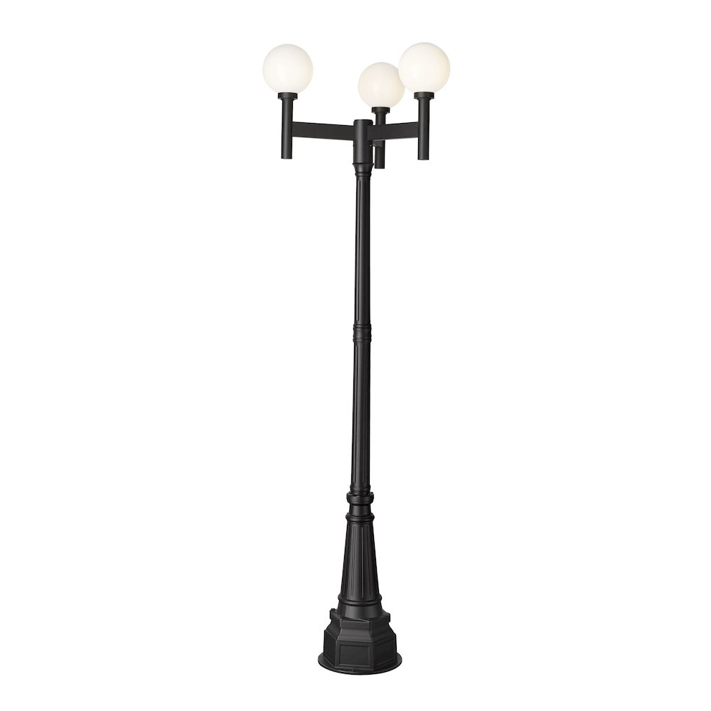 Z-Lite 3 Light Outdoor Post Mount Fixture. Picture 1
