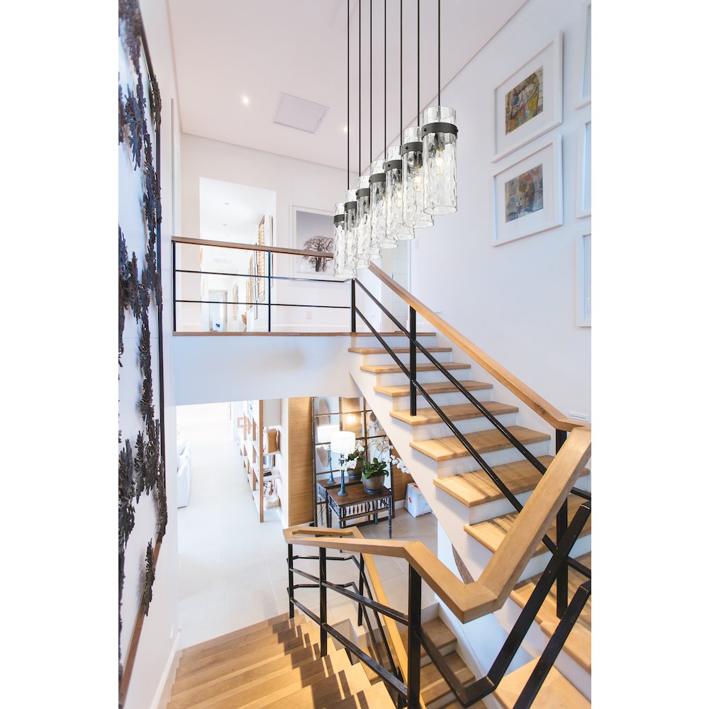 Z-Lite 7 Light Linear Chandelier. Picture 6