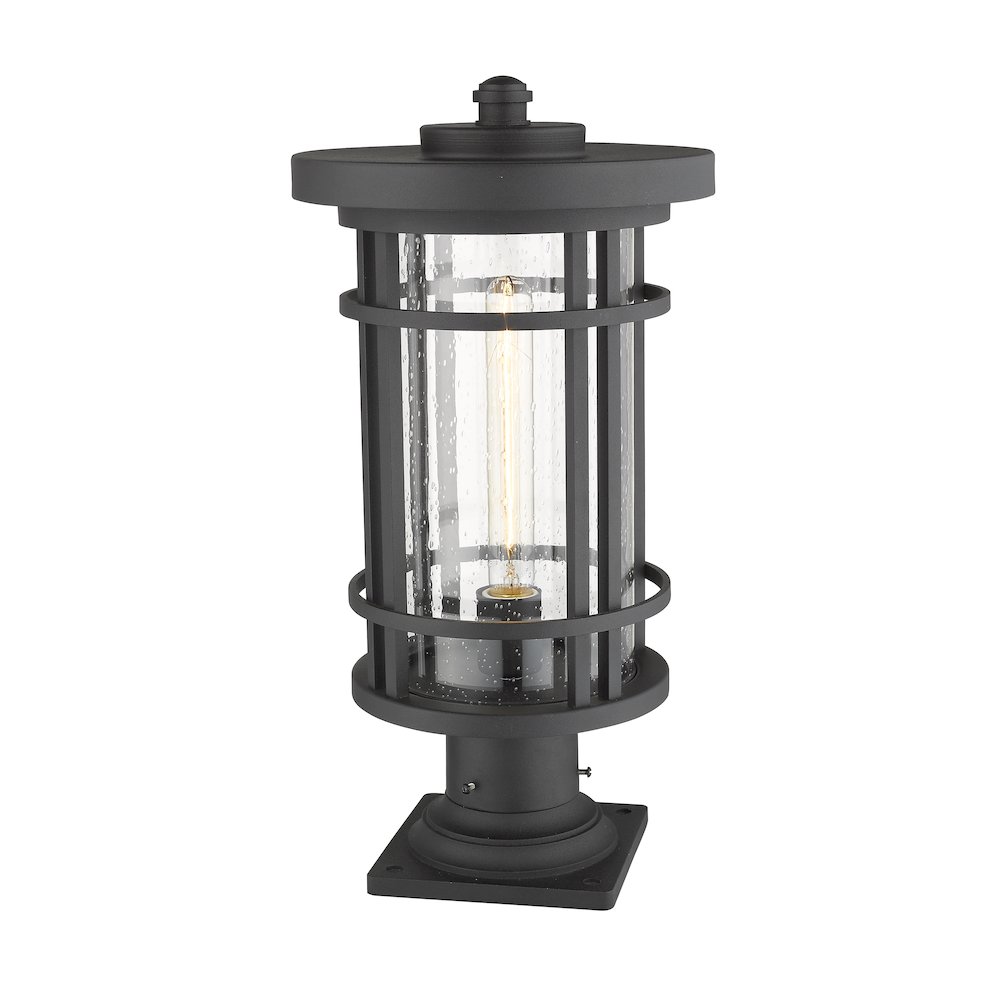 Z-Lite 1 Light Outdoor Pier Mounted Fixture. Picture 2