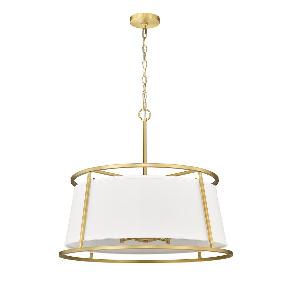 Z-Lite 6 Light Chandelier. Picture 5