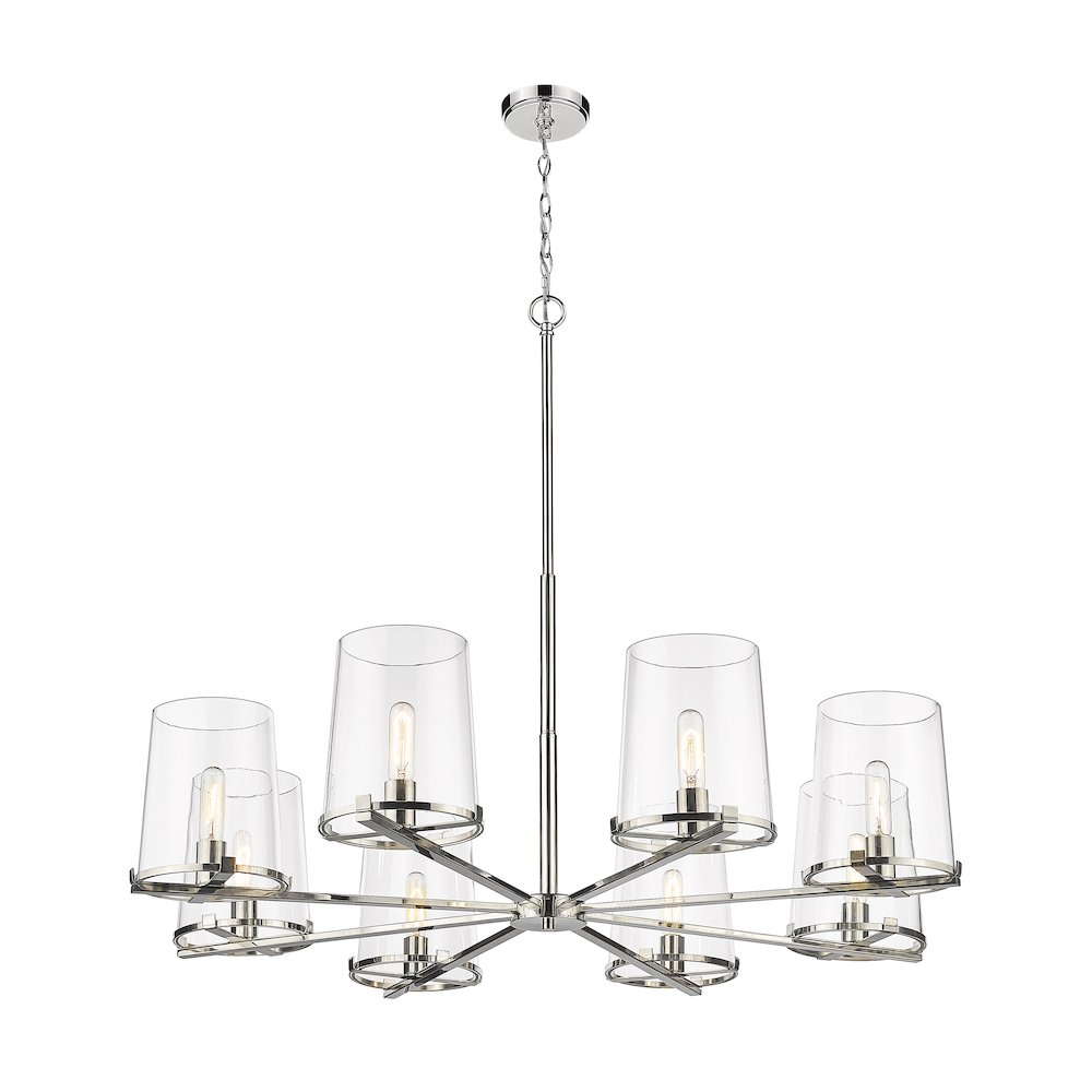 Z-Lite 8 Light Chandelier. Picture 3