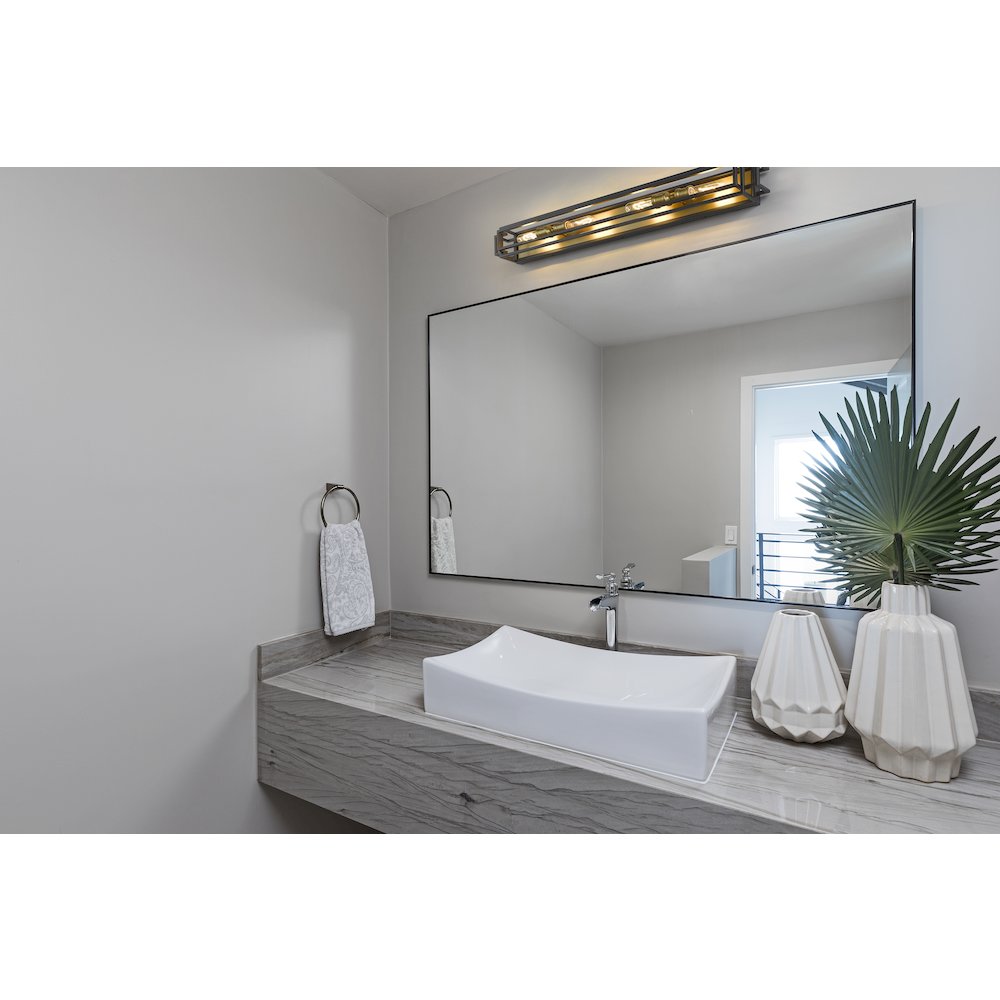 Z-Lite 4 Light Vanity. Picture 7