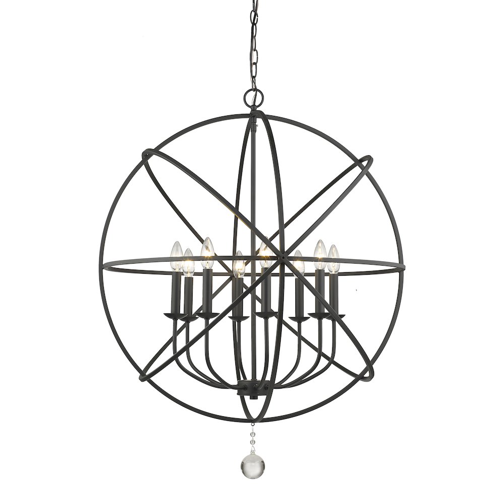 Z-Lite 8 Light Chandelier. Picture 1