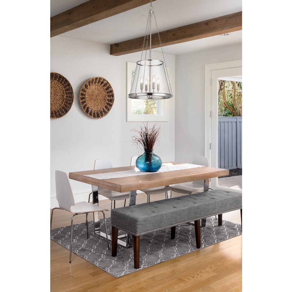 Z-Lite 4 Light Pendant. Picture 7