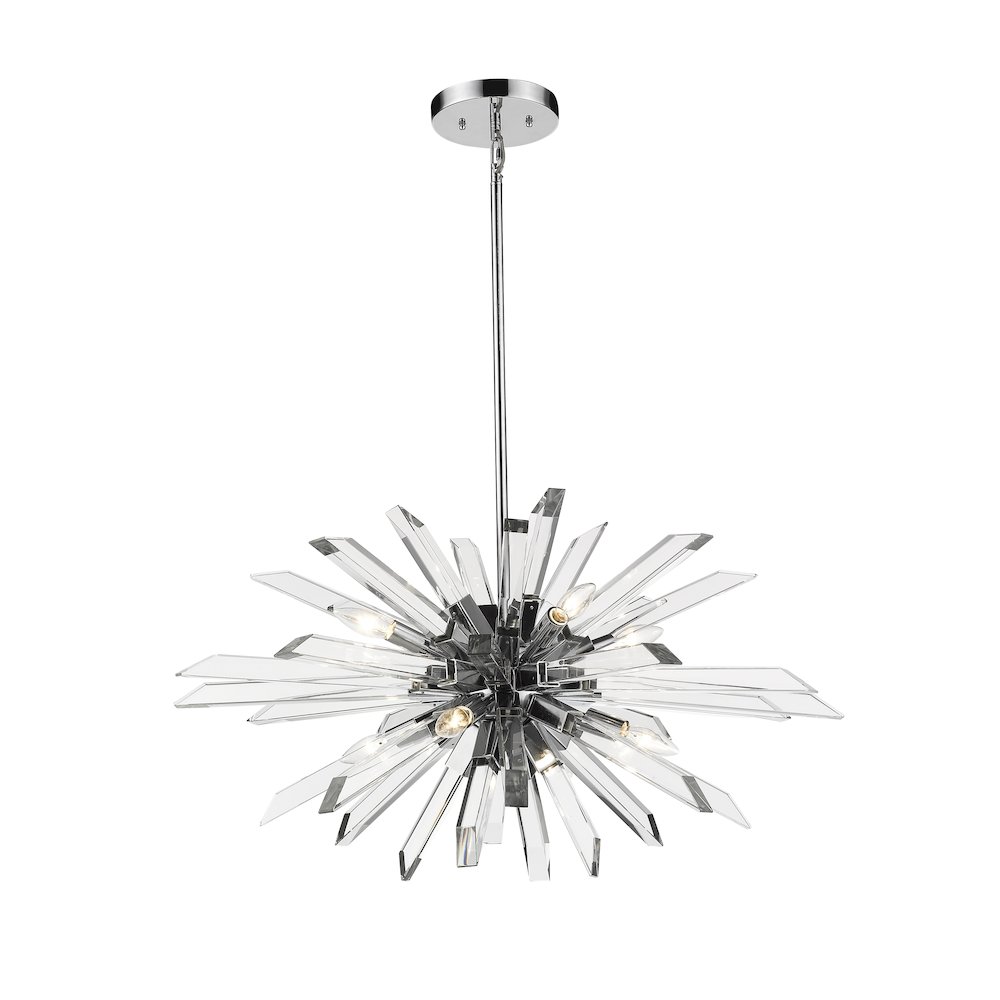 Z-Lite 8 Light Chandelier. Picture 4