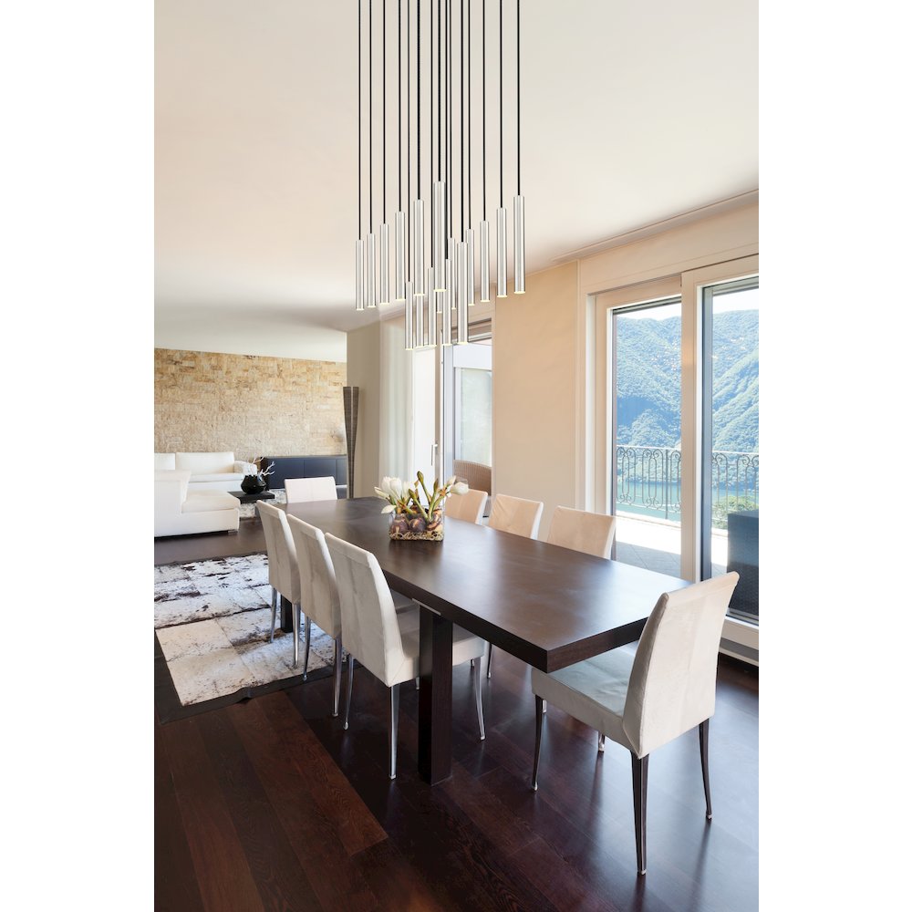 Z-Lite 17 Light Linear Chandelier. Picture 7