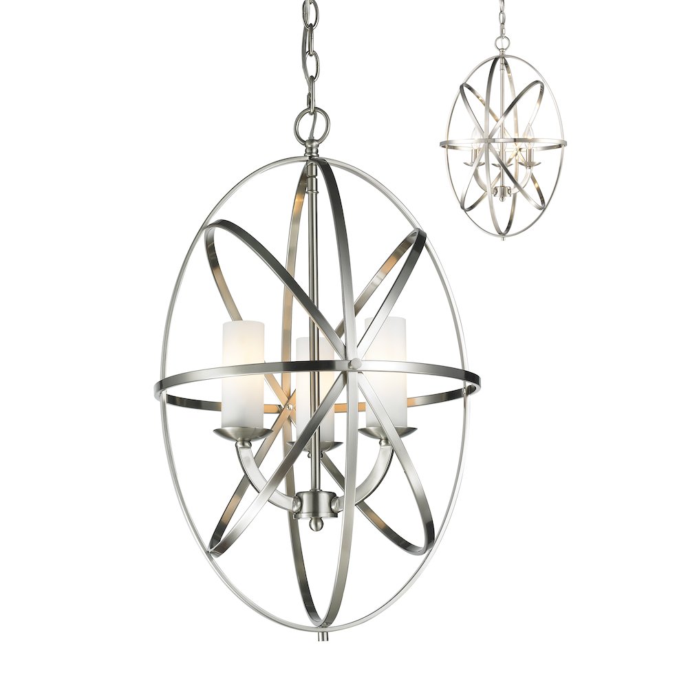 Z-Lite 3 Light Chandelier. Picture 1