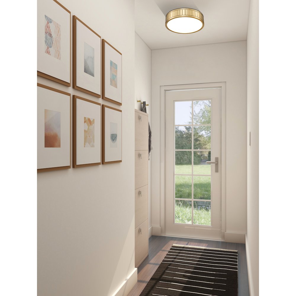 Z-Lite 1 Light Flush Mount. Picture 6