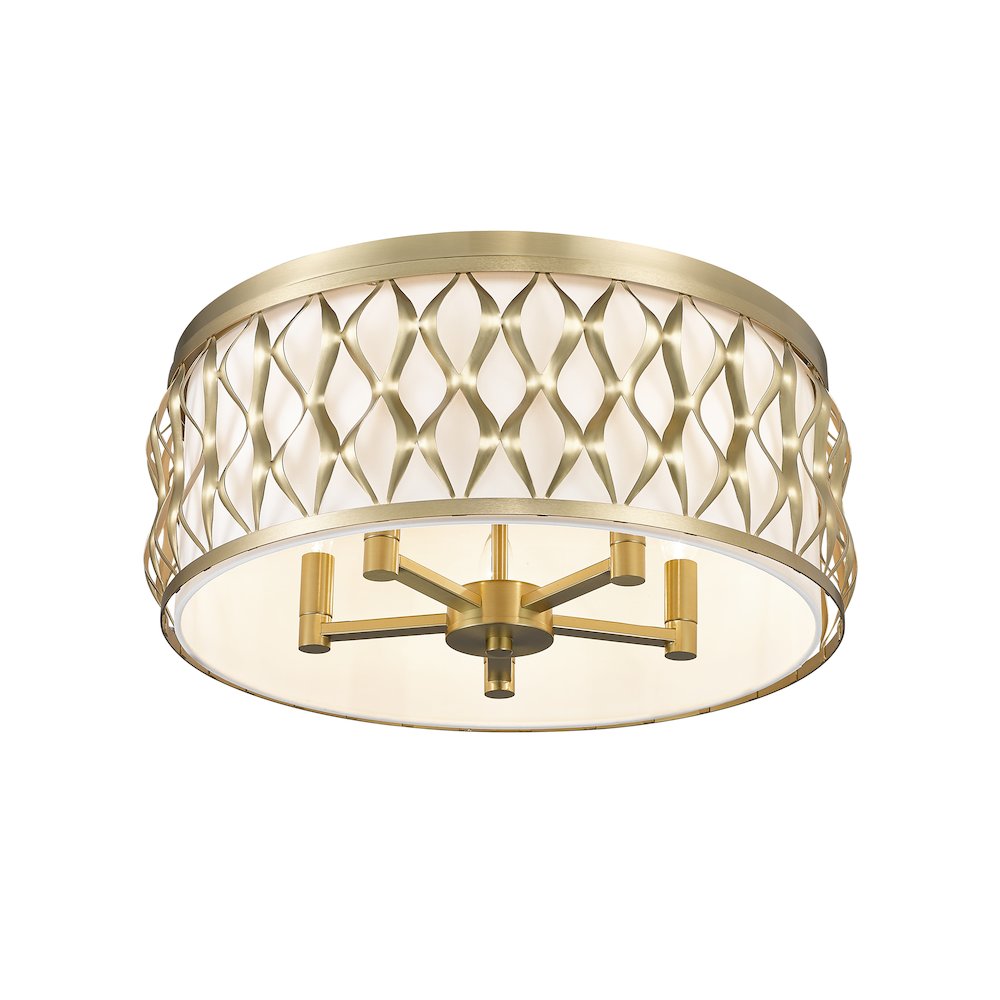 Z-Lite 5 Light Flush mount. Picture 3