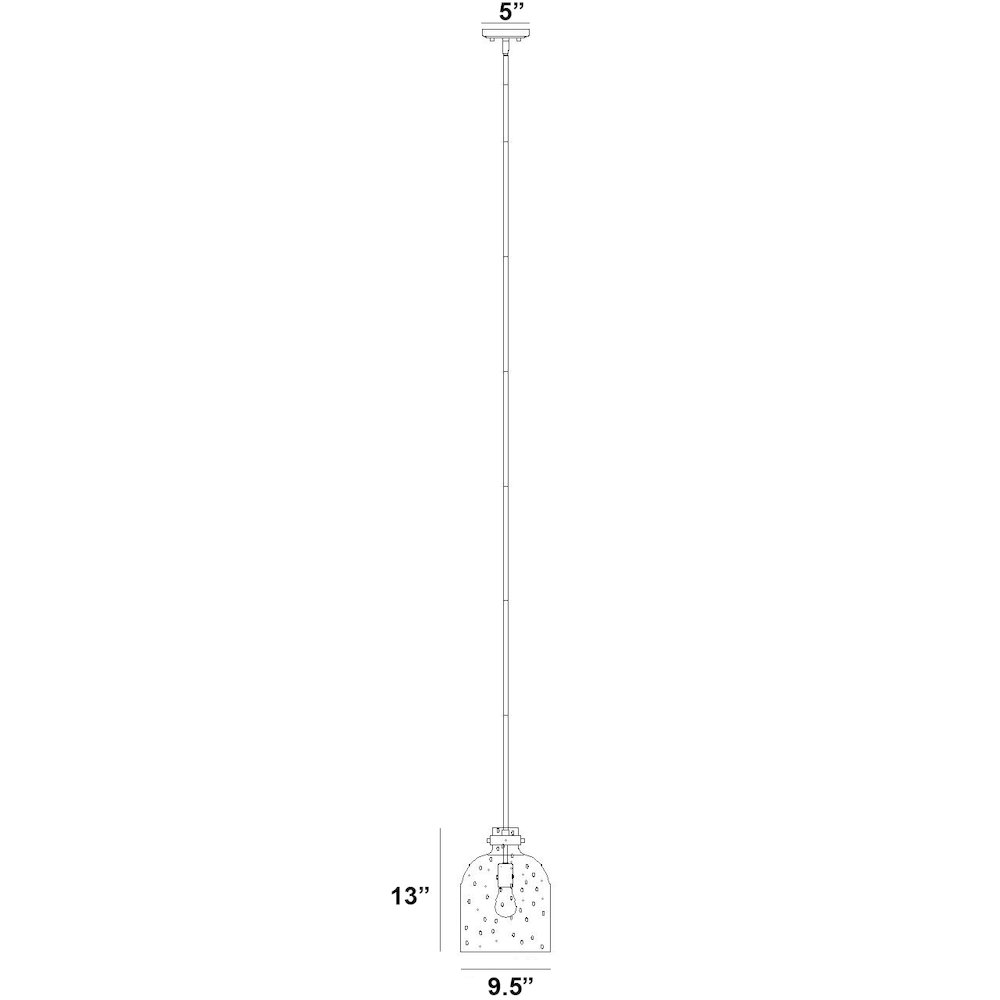 Z-Lite 1 Light Pendant. Picture 8