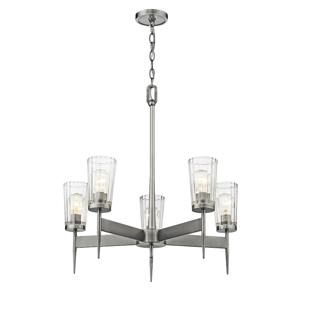 Z-Lite 5 Light Chandelier. Picture 3
