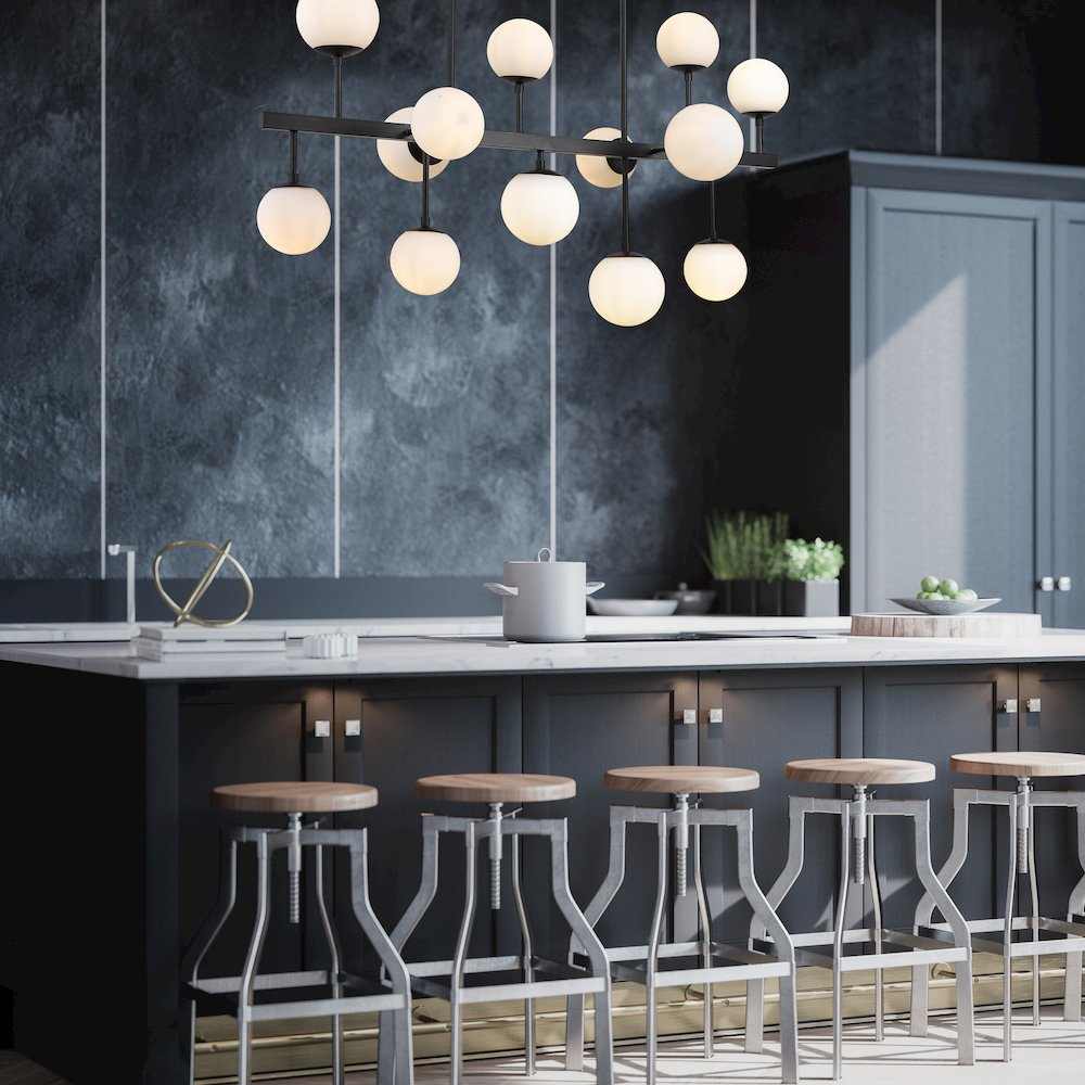 Z-Lite 13 Light Linear Chandelier. Picture 6