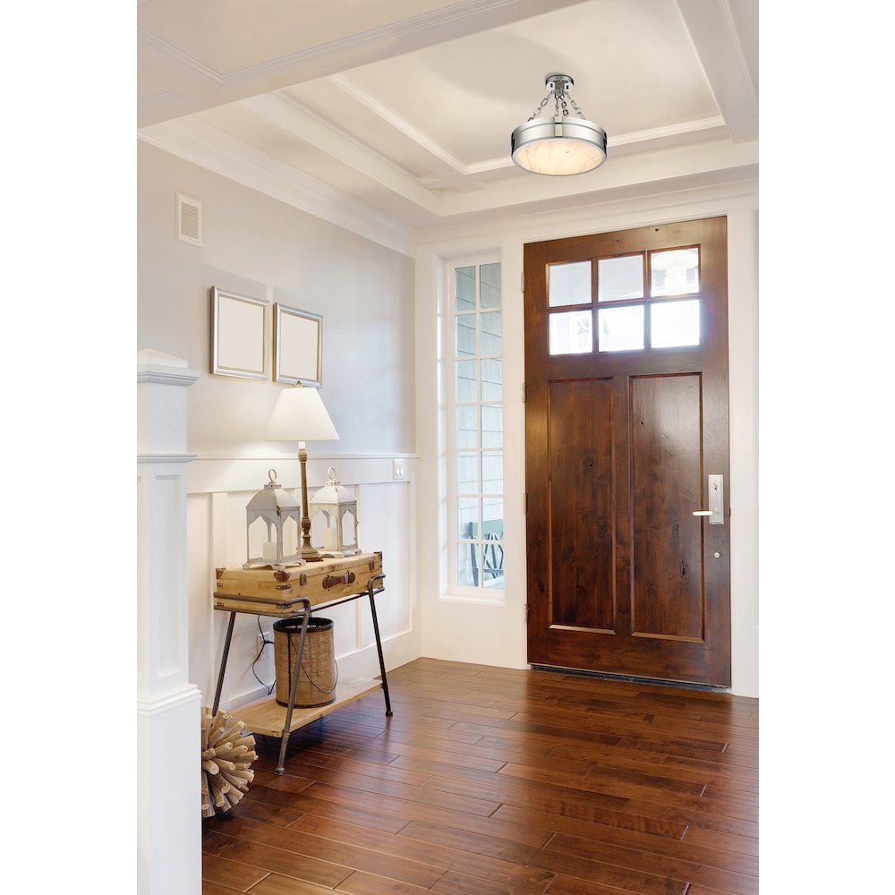 Z-Lite 1 Light Semi Flush Mount. Picture 7