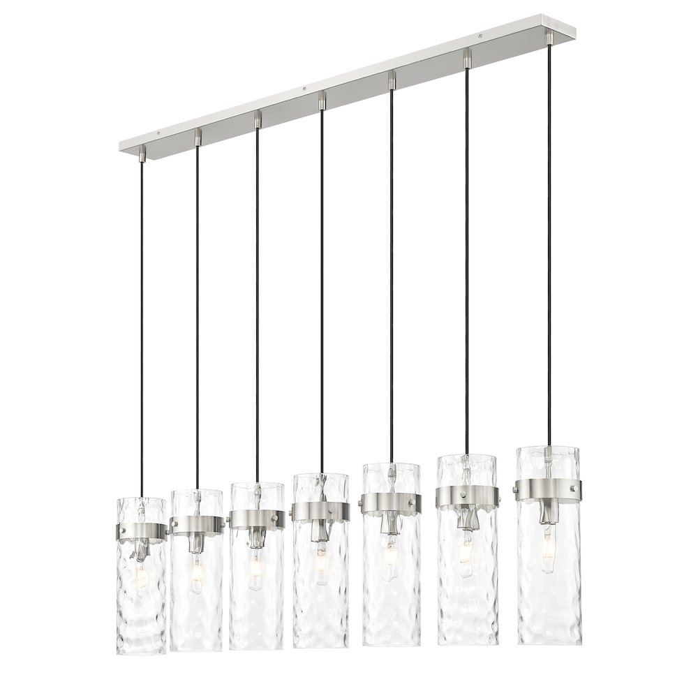 Z-Lite 7 Light Linear Chandelier. Picture 1