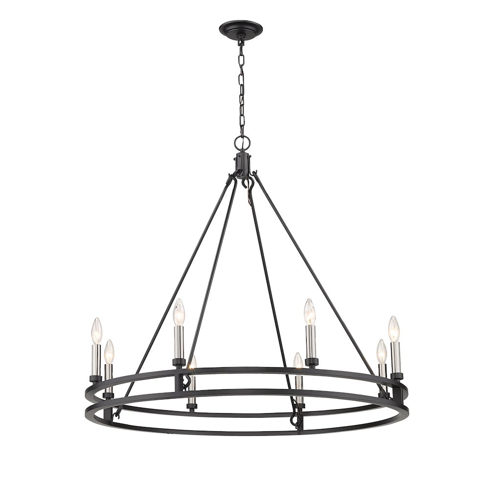 Z-Lite 8 Light Chandelier. Picture 3